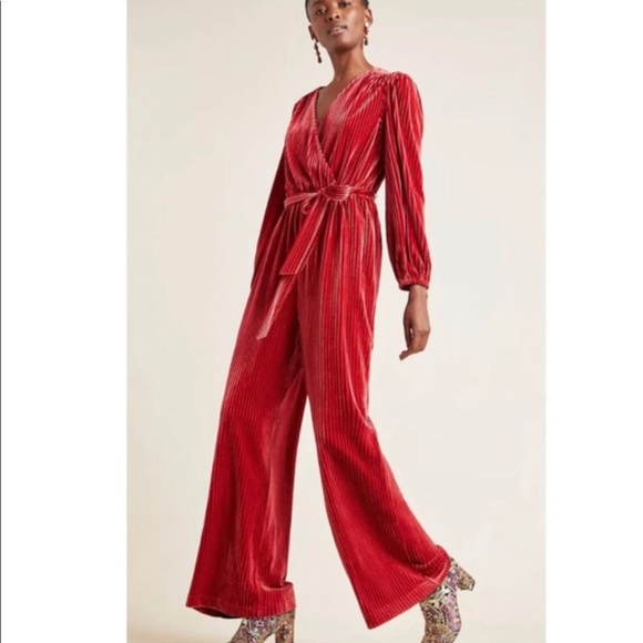 Anthropologie Pants - Anthropologie Ali & Jay Samantha Velvet Jumpsuit